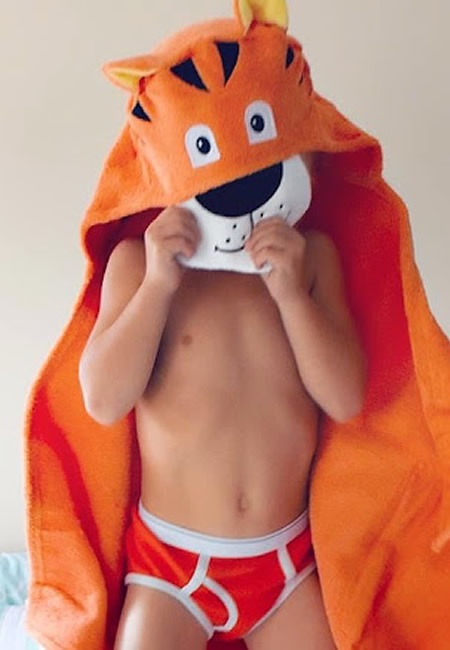 Underwear and hooded towels for babies and children at folia in south dartmouth, ma