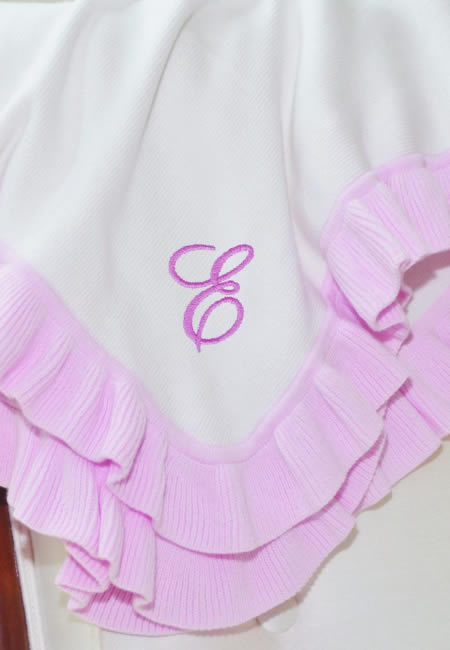 Personalized baby blankets
