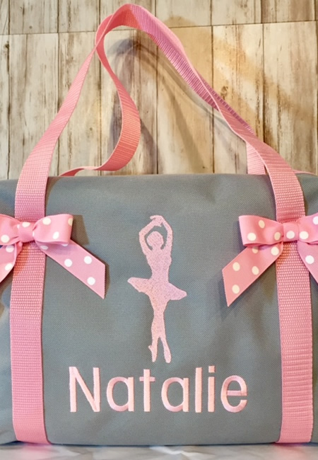 Personalized duffle bags for boys and girls