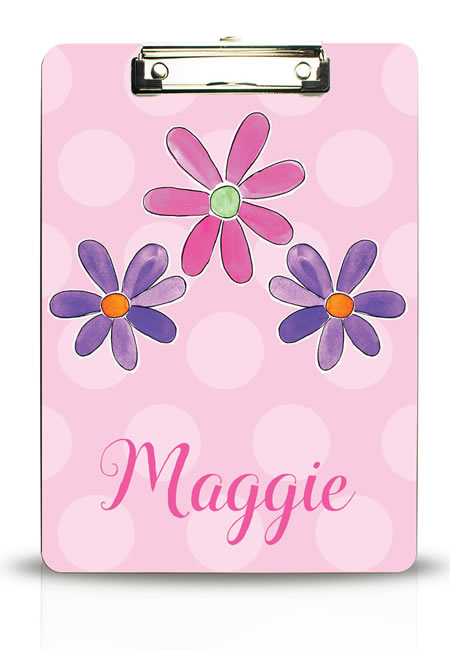Personalized clipboards for boys and girls