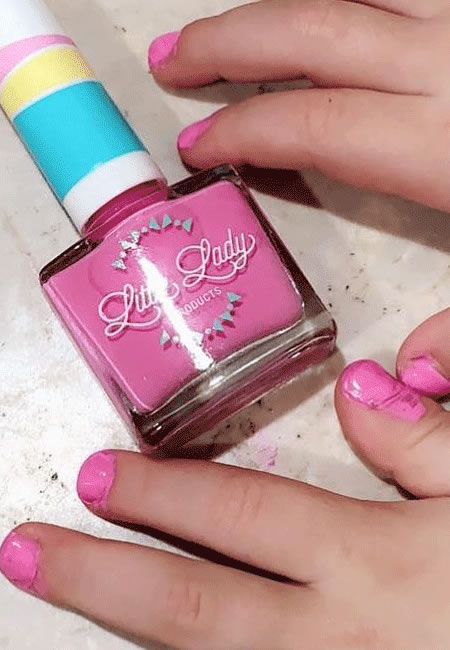 Little lady nail polish for girls at folia