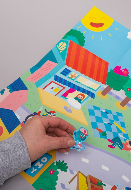 Omy stickers and decor pocket for children at folia in south dartmouth ma