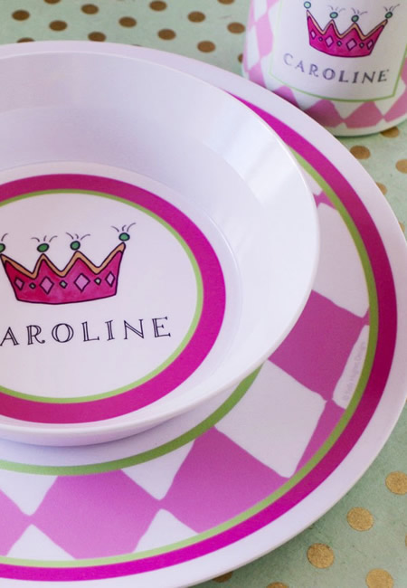 Personalized tableware for children