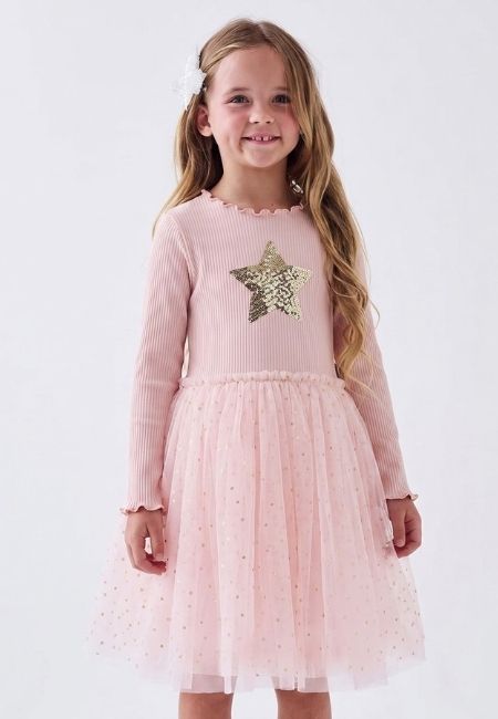 Glitter start tulle dress for girls at folia in south dartmouth, ma
